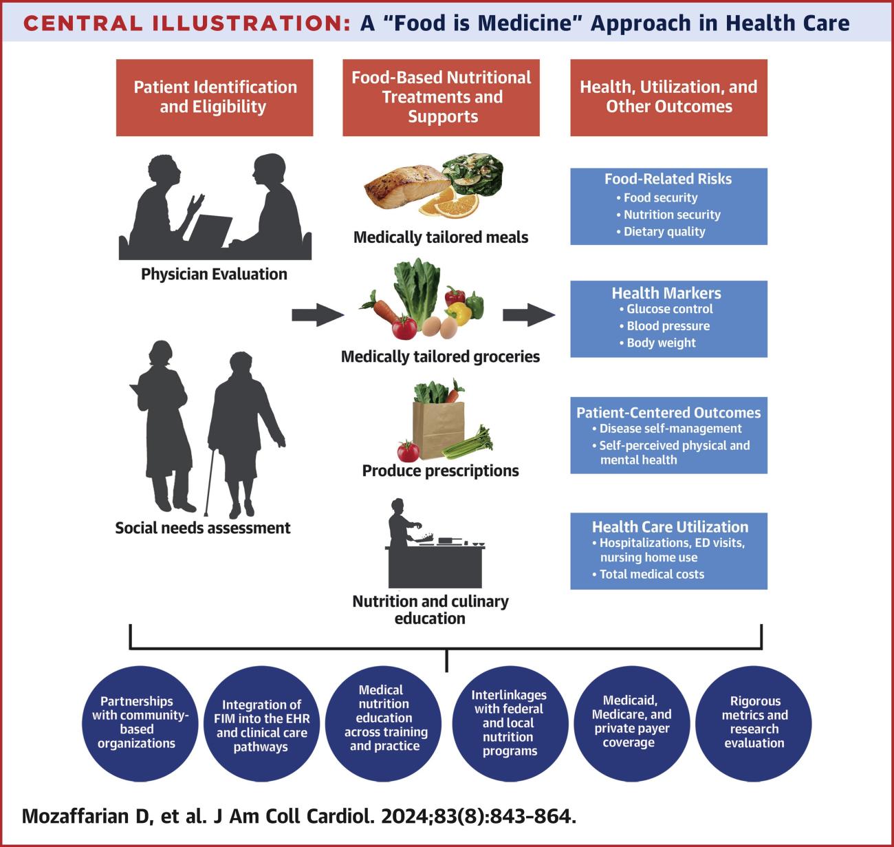 An image of a graph showing Food is Medicine interventions in health care.