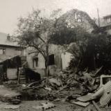 Destroyed neighborhood. Bistrik, Sarajevo, 1992.