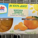 A pack of Dole Mandrin Orange Bowls in 100% Juice 