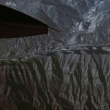 An aerial view of Monterrey Mountains, December 2024