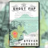 Image of "the Ghost Map" book cover. depicts a  map of the city of London