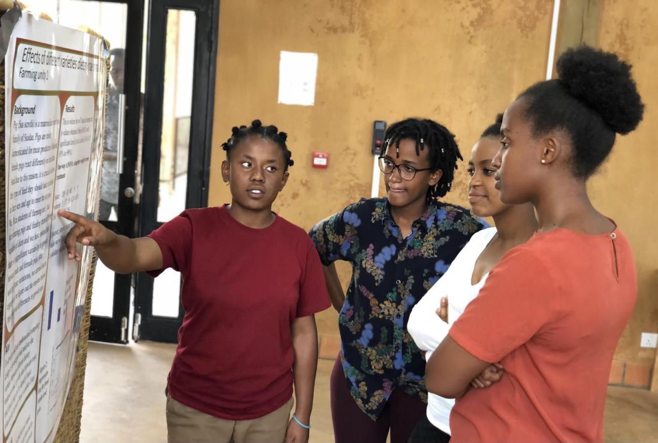 Rwanda prioritizes gender equity and RICA students understand it is critical to feeding Africa.