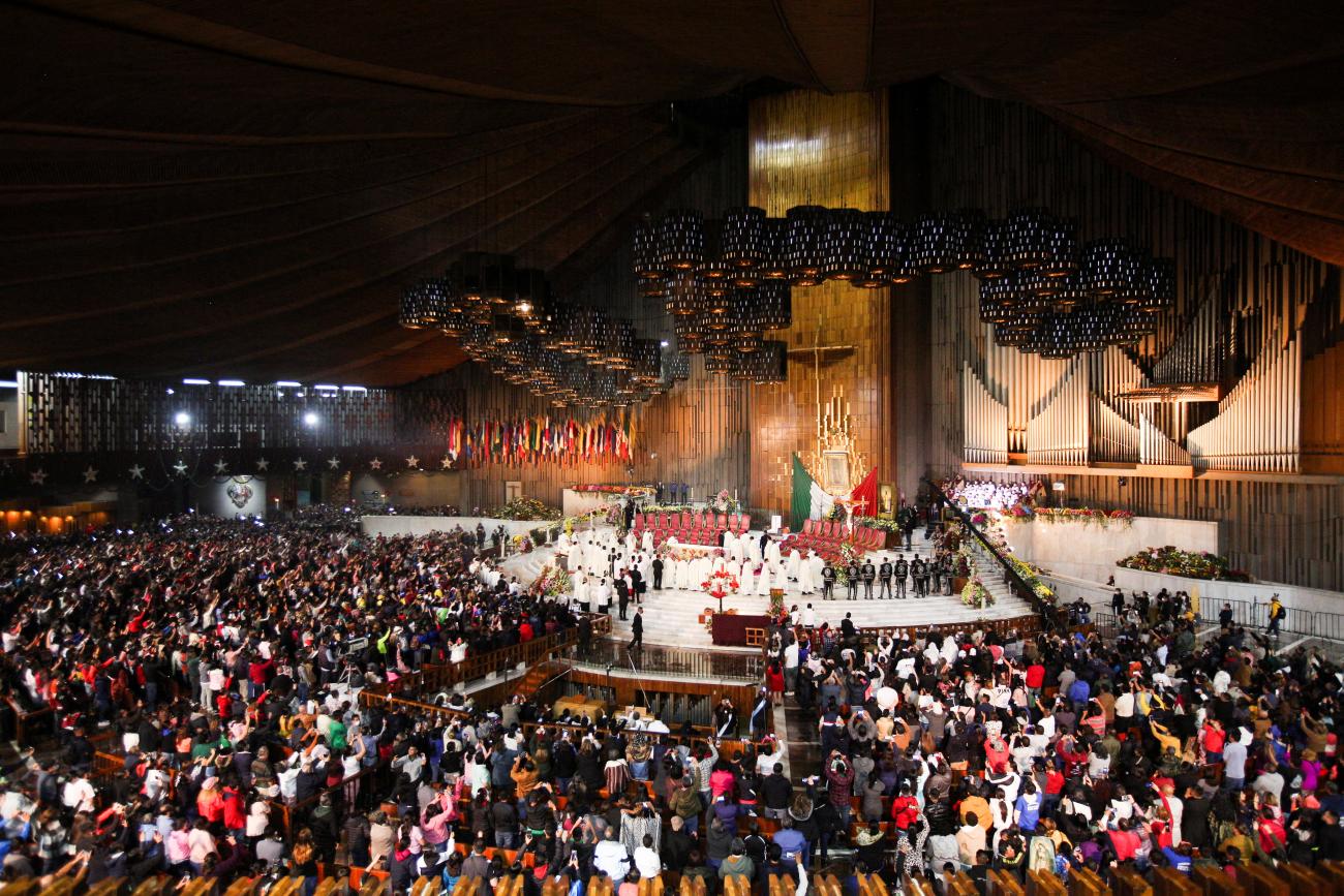Annual celebration of the Day of Our Lady of Guadalupe in Mexico City.