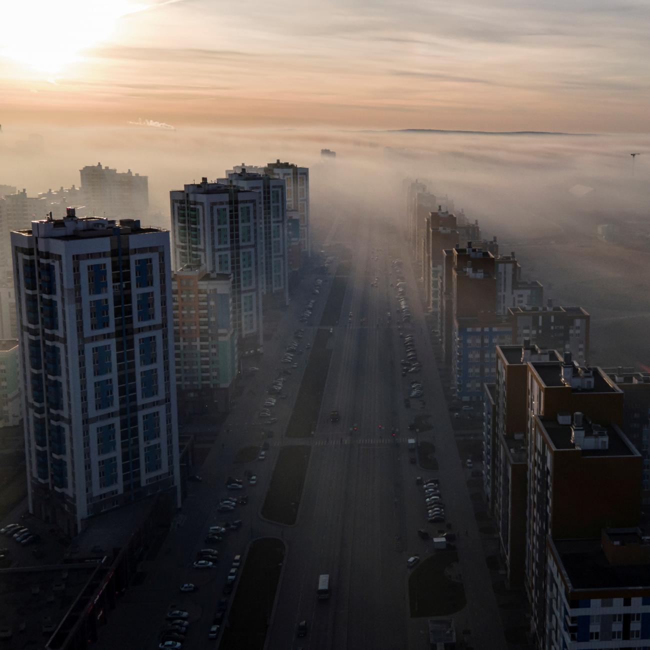 smog in russia