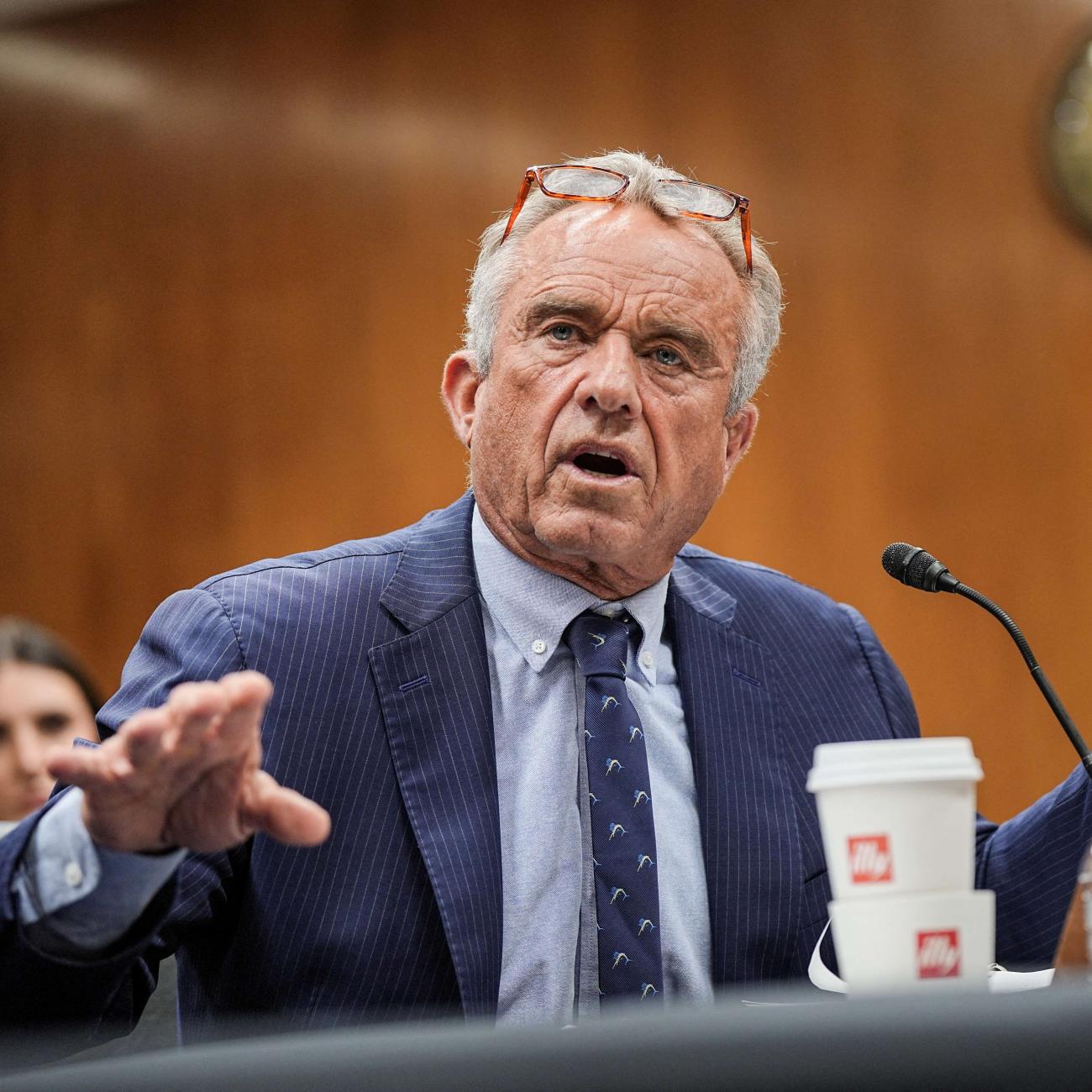 U.S. Health and Human Services Secretary Robert F. Kennedy Jr. testifies before the Senate Committee on Appropriations, on Capitol Hill, in Washington, DC, on May 20, 2025. 