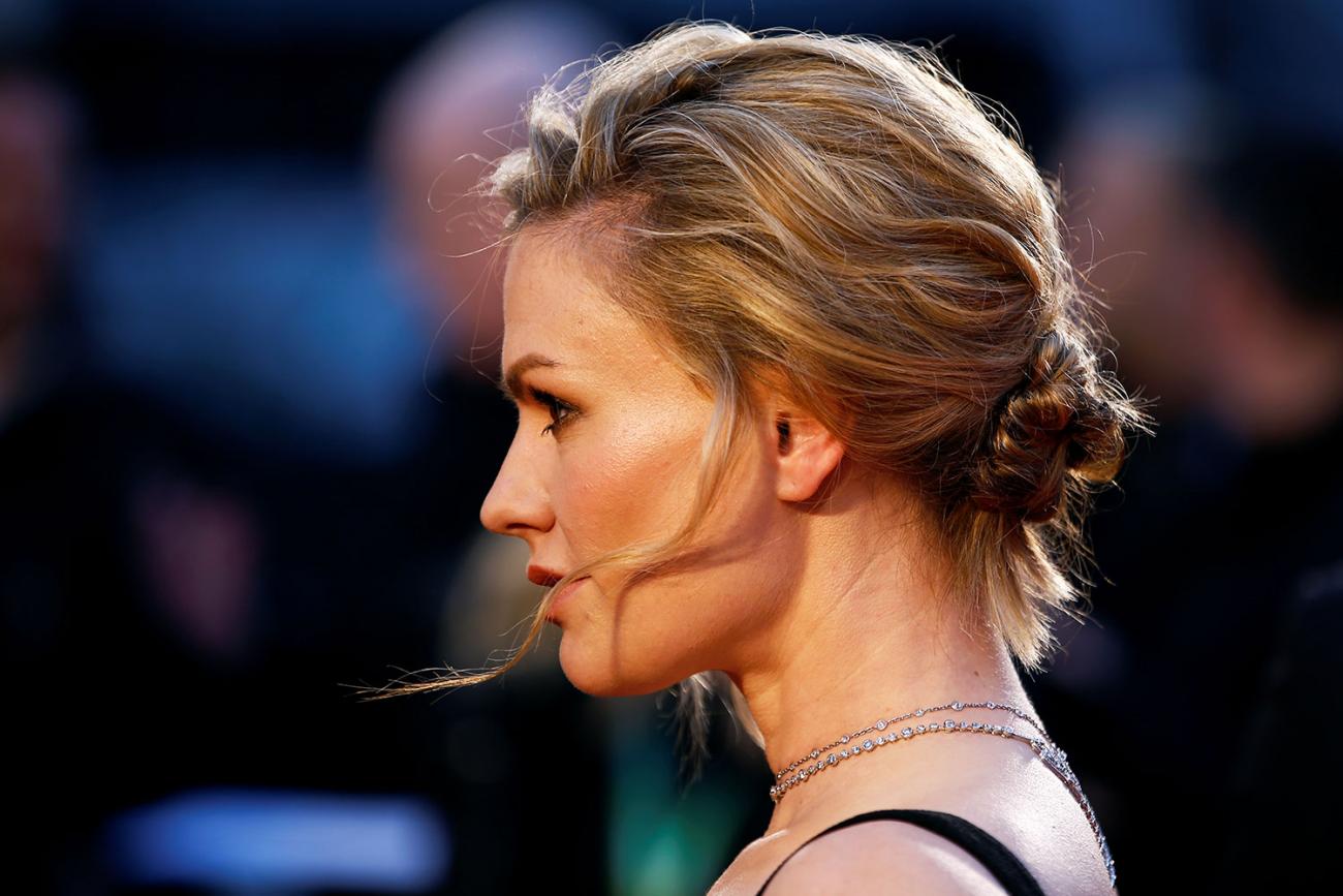 Celebrity photo of Anna Paquin at the premiere of The Irishman in London, 2019
