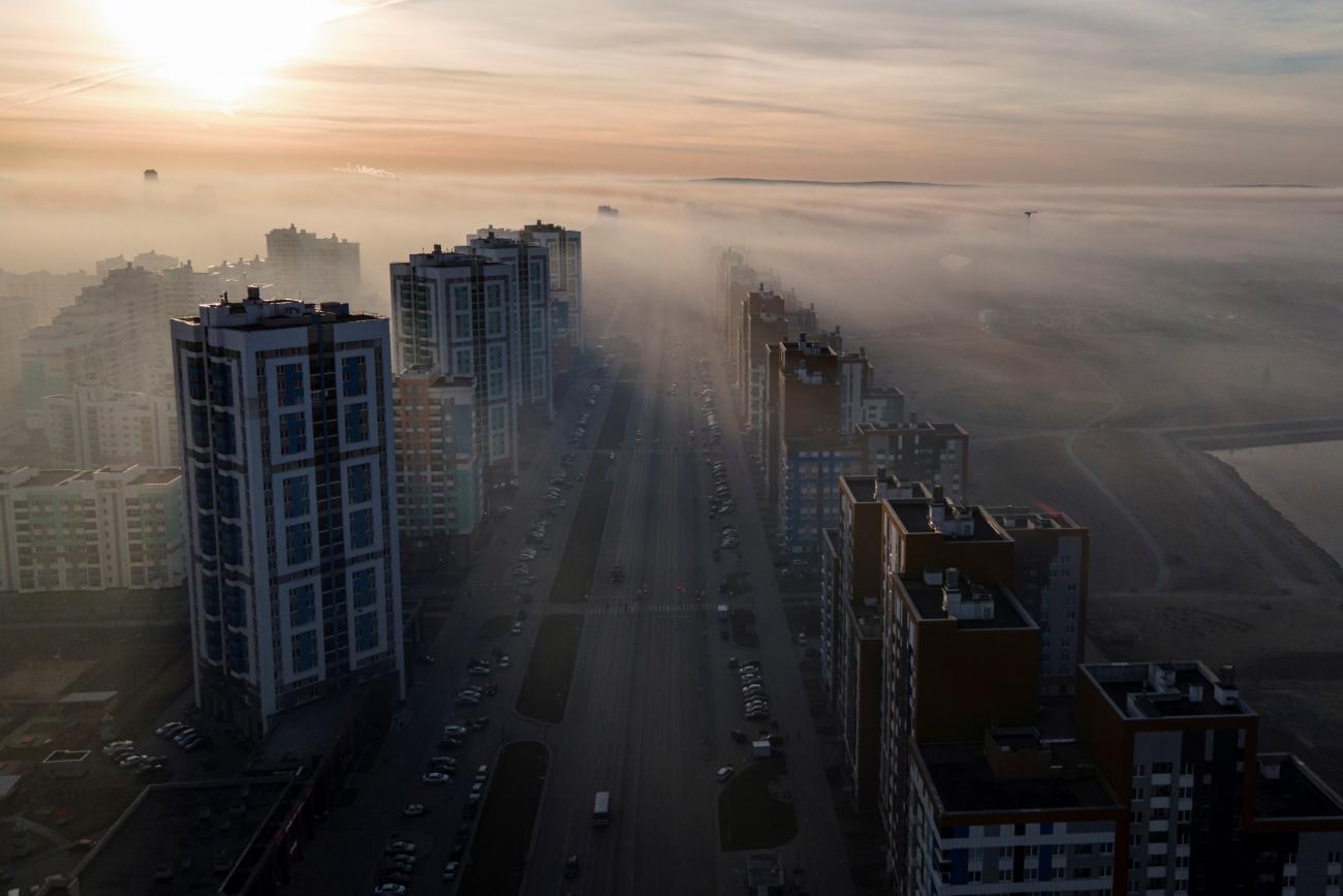 smog in russia