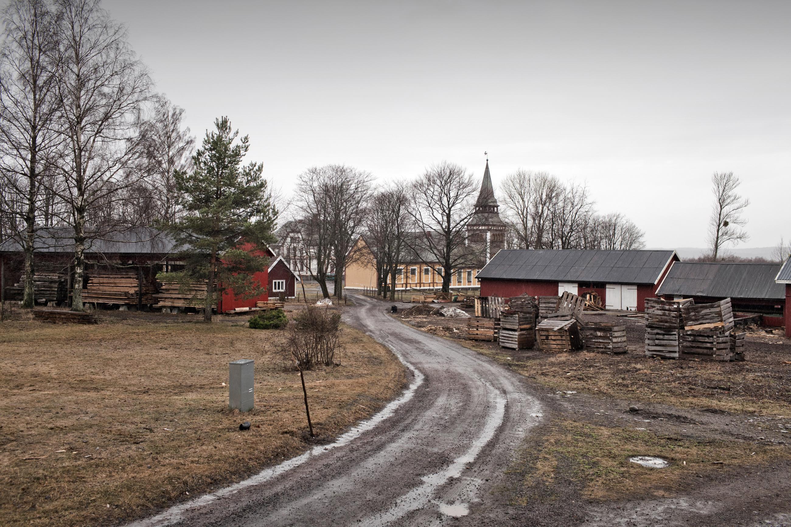  A wooden cottage where the inmates live is seen in Bastoy Prison on April 12, 2011