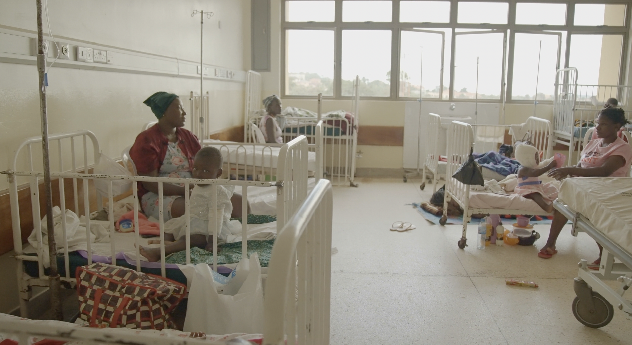 The patient ward at Kiruddu National Referral Hospital.