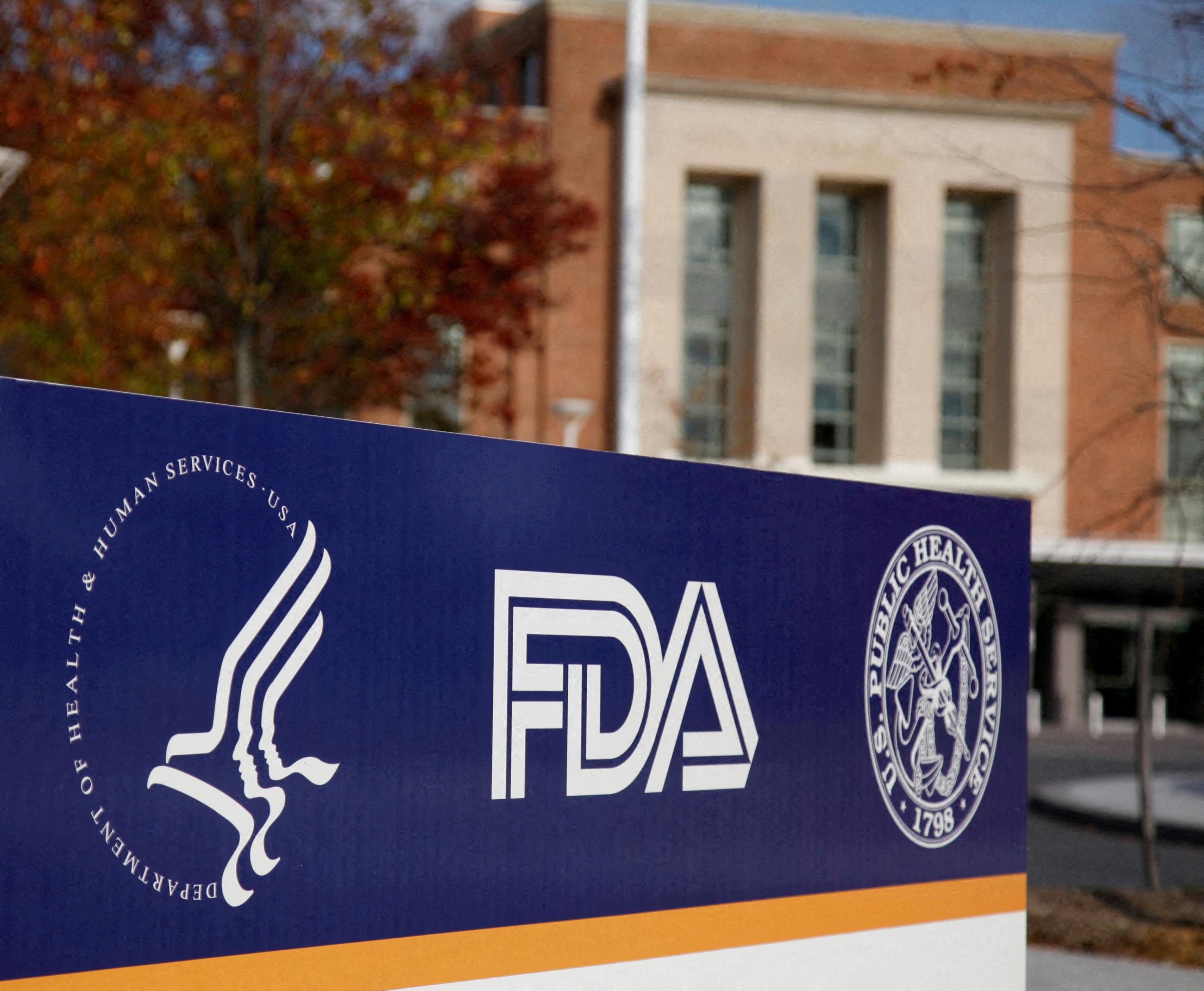 The headquarters of the U.S. Food and Drug Administration is seen, in Silver Spring, Maryland, on November 4, 2009.
