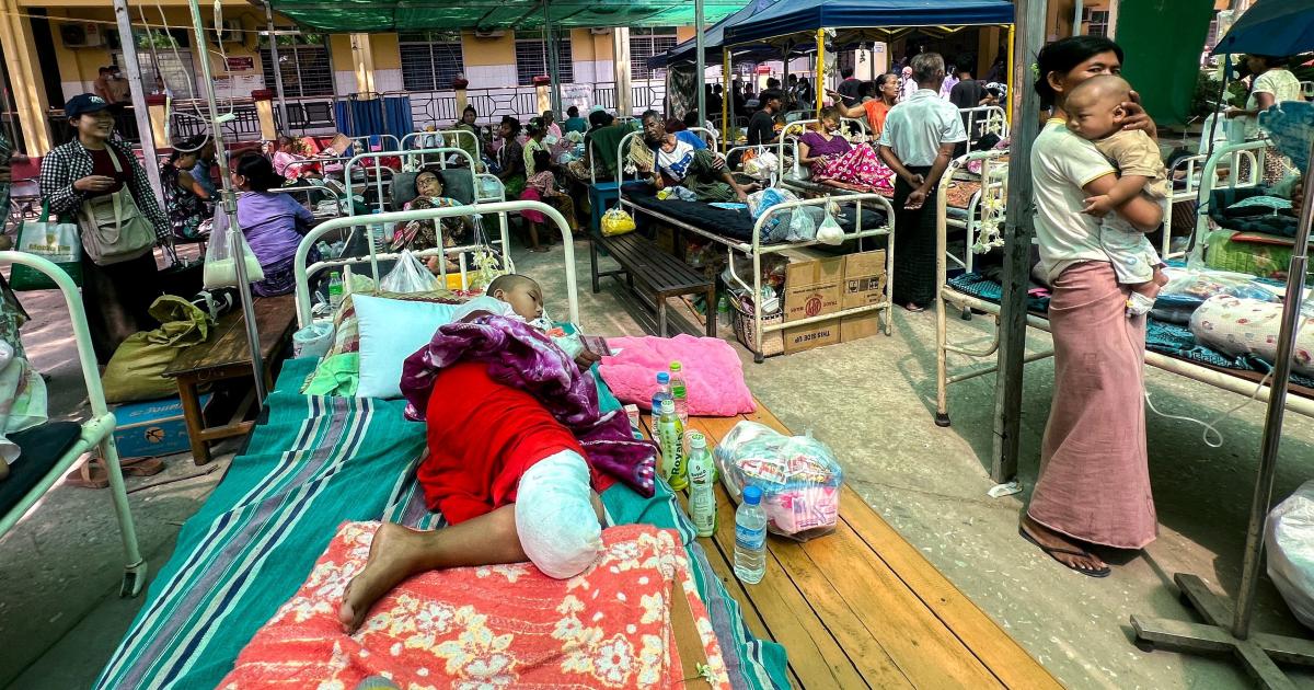 Earthquake Pushes Myanmar’s Health System to Verge of Collapse